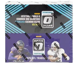 1 (ONE) Full box - 2025 Panini Donruss Optic Football 20-Pack Retail Box