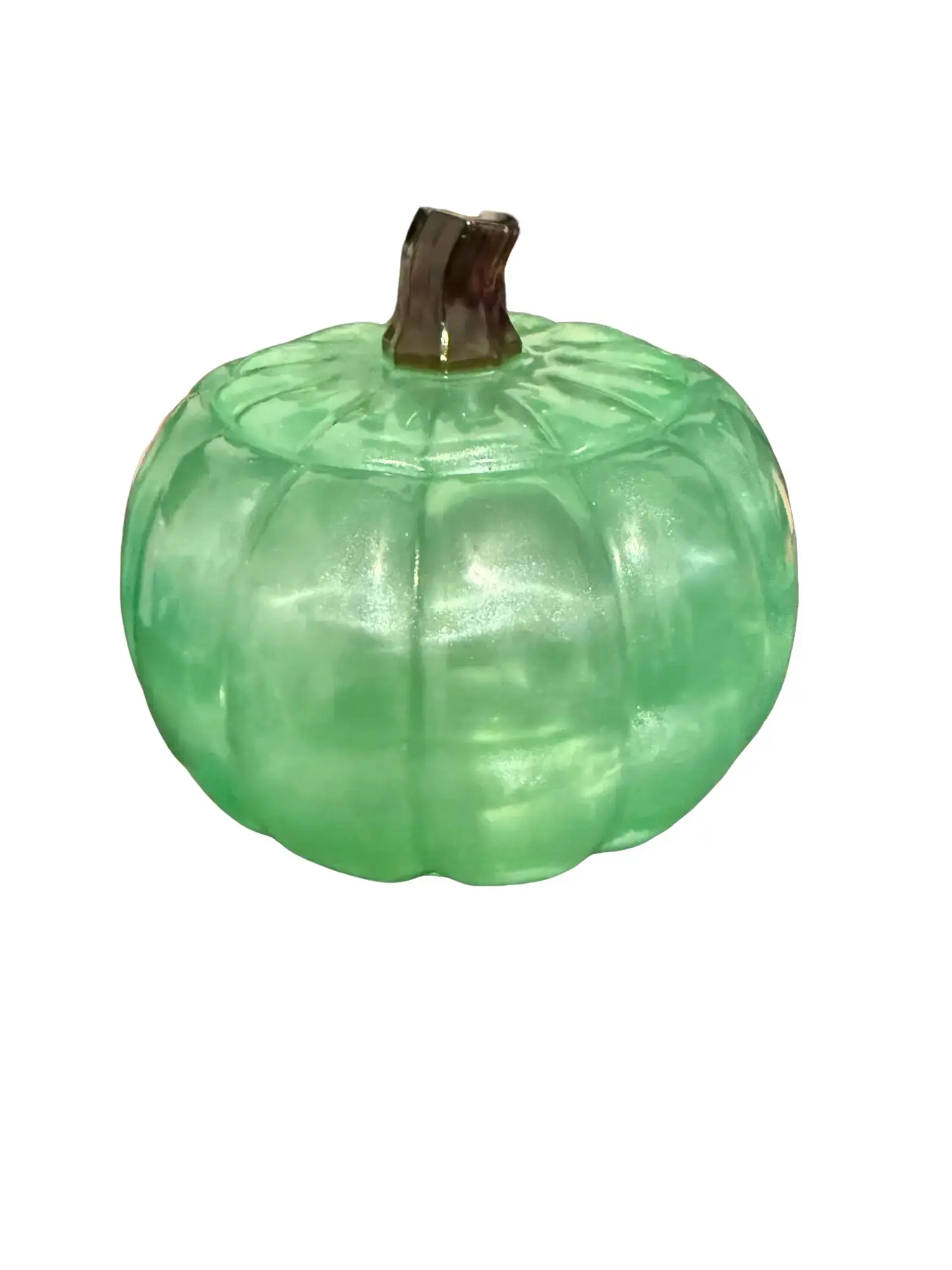 Resin Pumpkins - Green Resin Pumpkin with Unique Design as shown