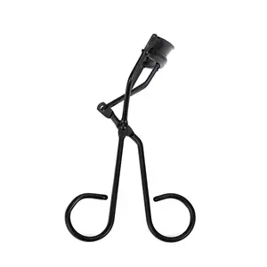 Eyelash Curler for Beginners with Eye Shape Matching Precision Flat Arc Pinch Free for DIY Natural Lift Cluster and Individual Lash Volume