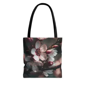 Flower Print Tote Bag (AOP) for Women - Perfect for Travel and Casual Outings erewhon weekender