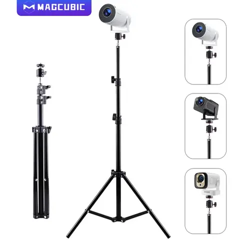 Magcubic Universal Projector Stand for HY300 Pro & HY320 - Adjustable Holder with Swivel Mount & Stable Base for Clear Projection