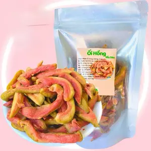 DRIED GUAVA SALT CHILI 10.5oz / Ổi hồng sấy muối ômai 300g/hủ