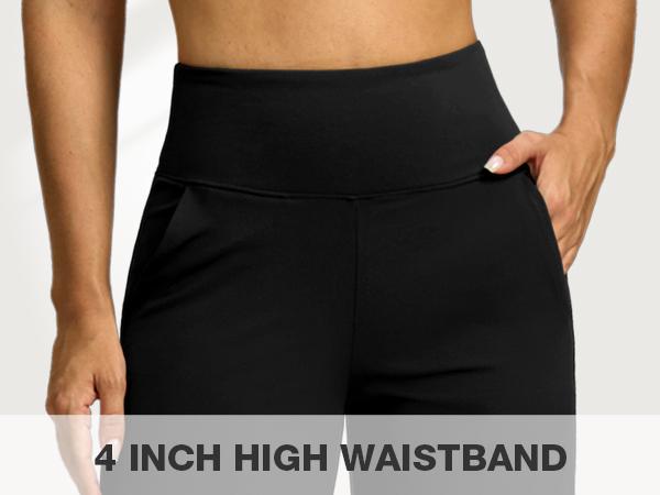 [Clearance] G Gradual Yoga Pants Women Wide Leg Dress Pants with Pockets High Waisted Stretch Petite/Regular/Tall Casual Sweatpants summerwins,travel essentials,camping essentials
