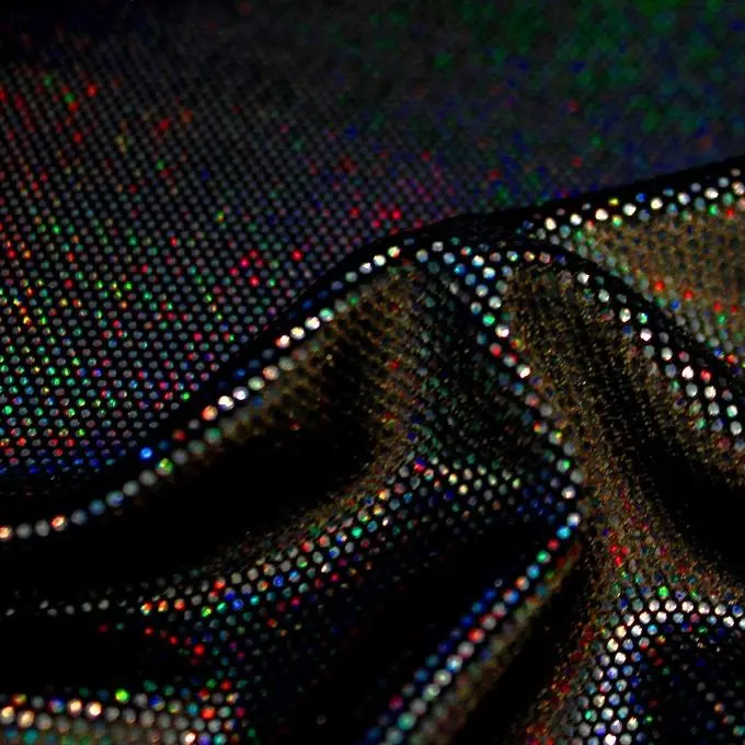 Legacy Foiled Stretch Velvet Fabric | Blue Moon Fabrics