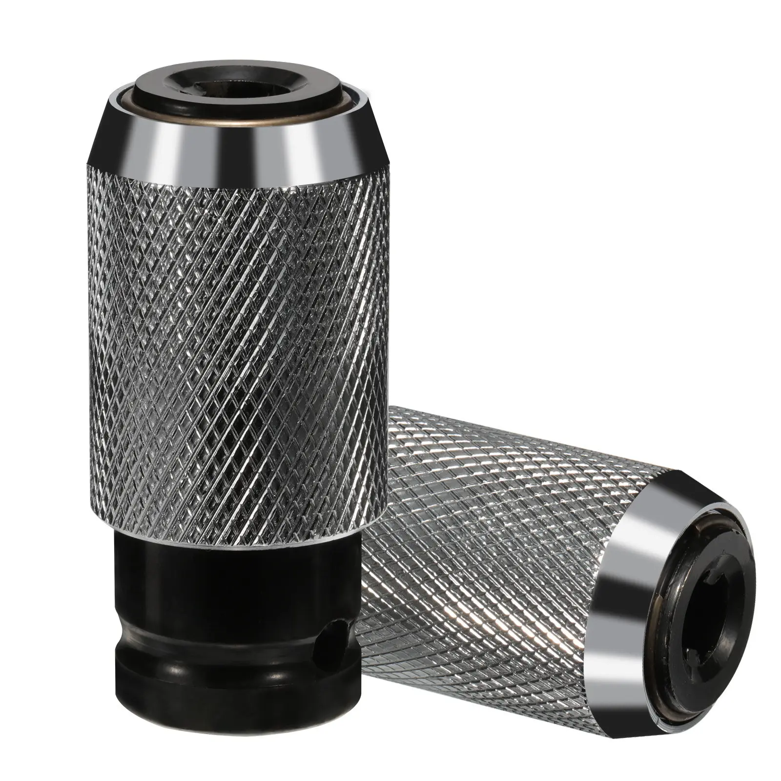 Vearter 1/2" to SDS PLUS Converter Adapter - Round Shank Drill Bits Connector, Power Tool Accessory for Impact Wrenches, Ideal for Concrete, Masonry SDS-Shank Bits Drilling