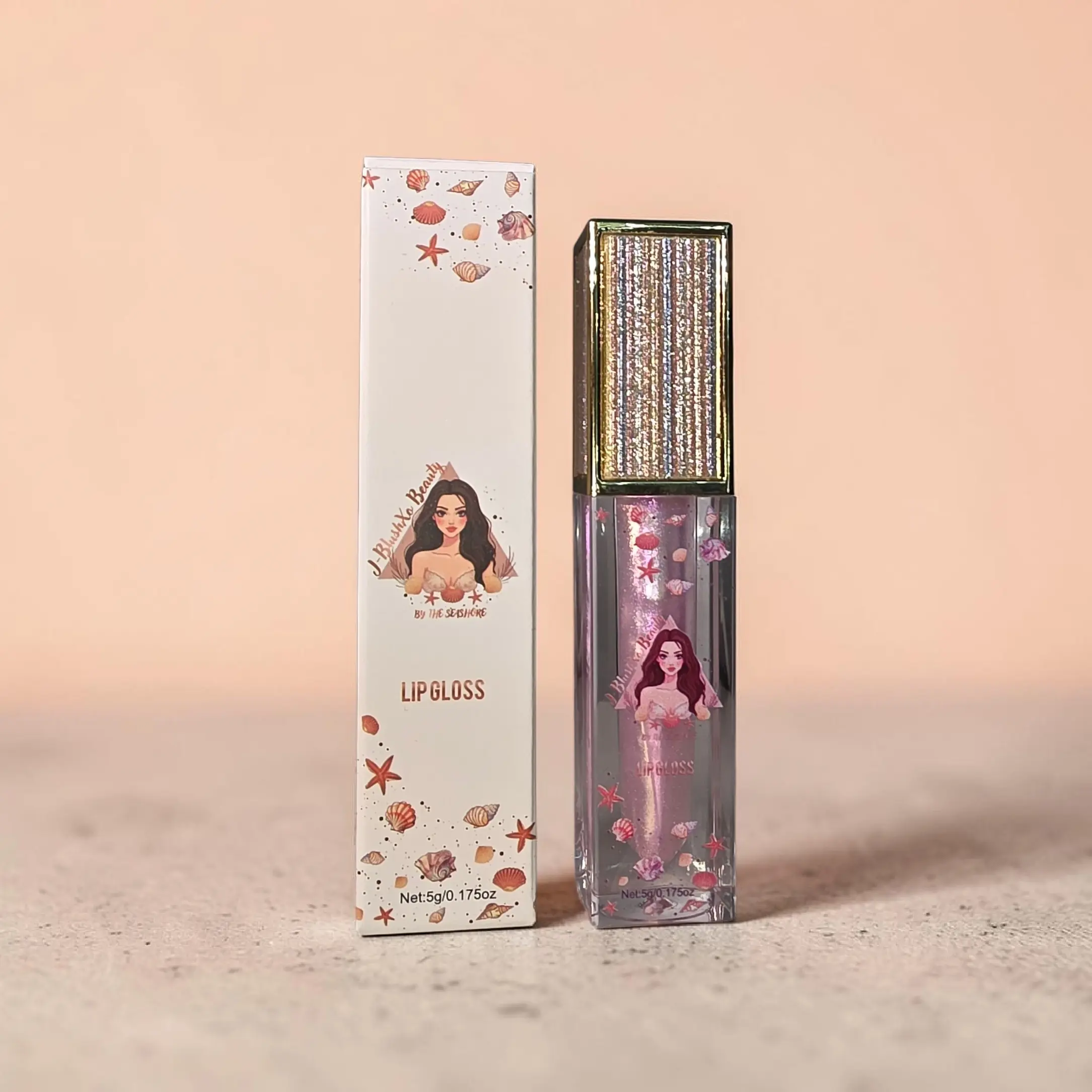 Glazed Lip gloss By The Seashore Collection