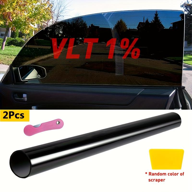 [Window Tint Film] 3M Uncut Roll Window Tint Film | 1pc Black 70% 5% 20% VLT For Car Front Rear Windshields Windows Sunroof Transmittance headlight home office glass privacy protection