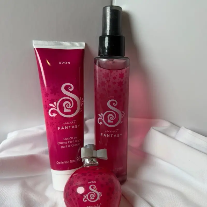Fantasy set perfume spray y crema Fantasy set perfume spray y crema