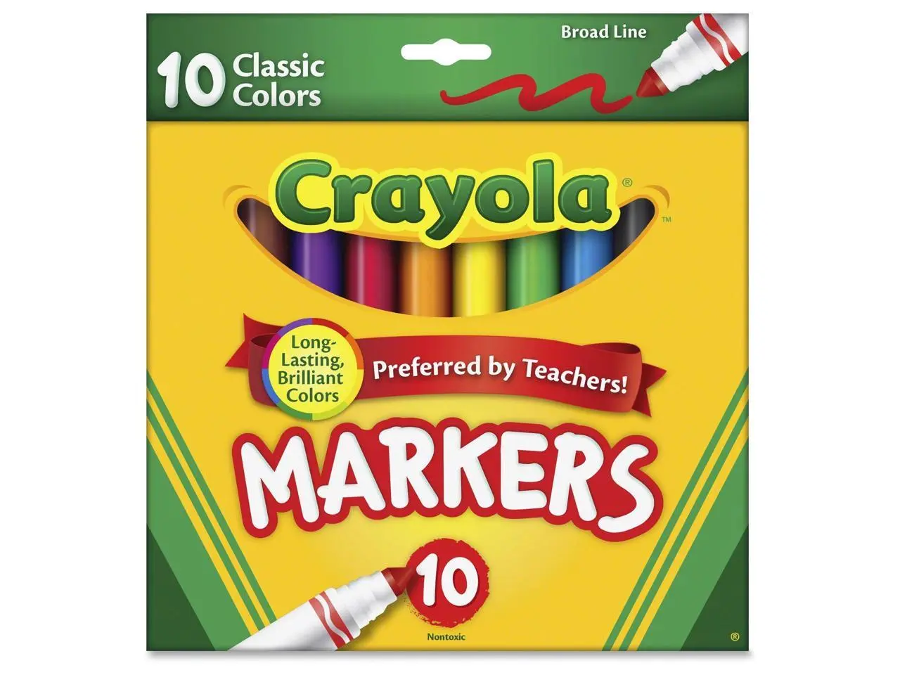 Crayola Classic Broad Line Markers Crayola Classic Broad Line Markers