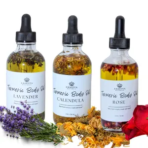 Rose Lavender Calendula Body Moisturizer Hydrating Skincare Lightweight Moisture Moisturizing Daily Gentle Soothing