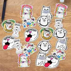 Stickers Pack 20 Pcs Rip Bottle N Luggage Car Dip Bumper Water Skateboard Waterproof Laptop Aesthetic Bike Vinyl Guitar Colorful