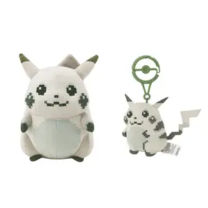 Pokemon Japanese Pikachu Of The Beginning Plush Mascot Set 30th Anniversary Pokemon Red Green