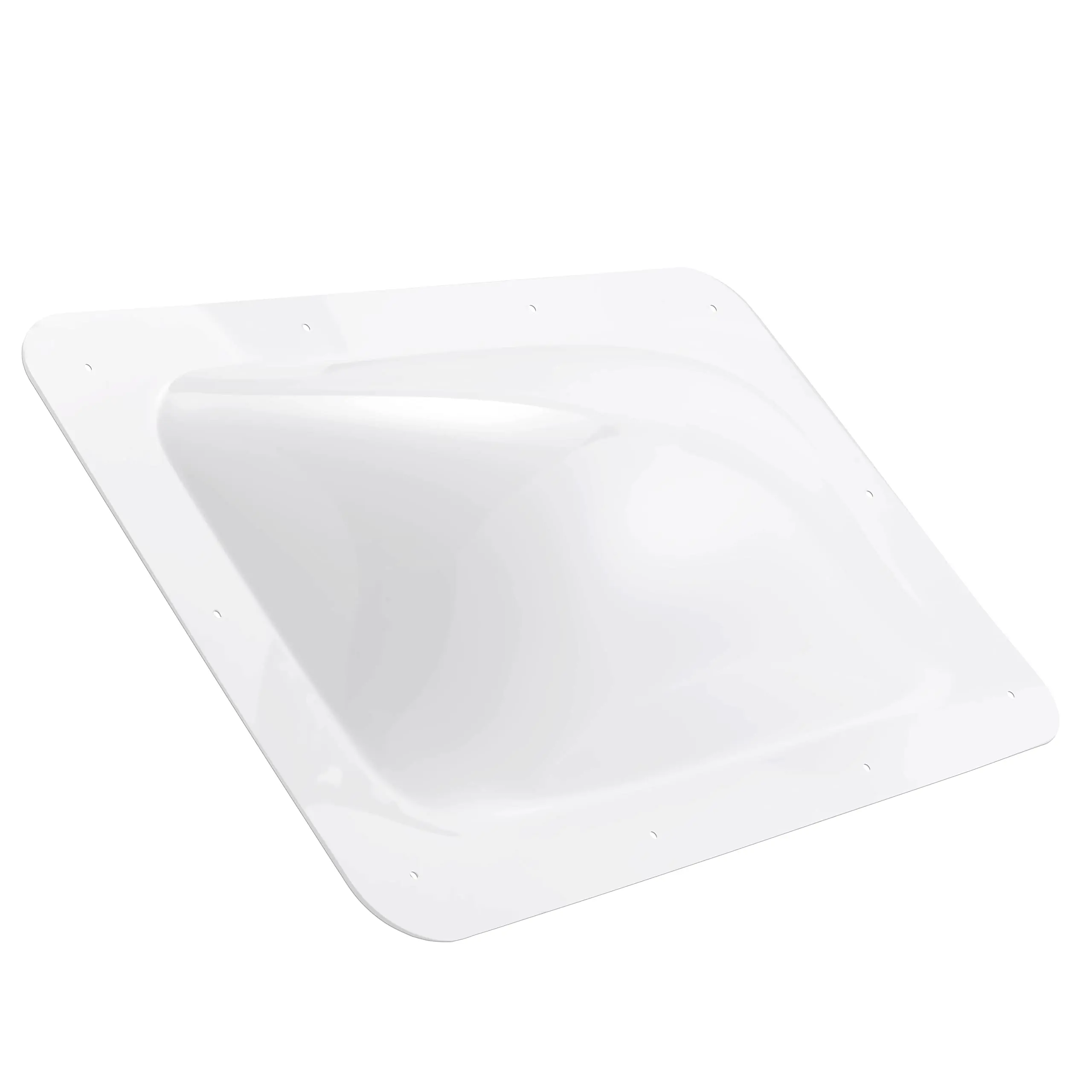 Hike Crew RV Skylight | Universal Skylight Window Replacement Cover for Exterior Camper Roof | Durable Polycarbonate Dome, Weather, UV & Impact Resistant | 18” x 26” Fits Most RV Openings, White