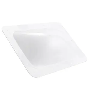 Hike Crew RV Skylight | Universal Skylight Window Replacement Cover for Exterior Camper Roof | Durable Polycarbonate Dome, Weather, UV & Impact Resistant | 18” x 26” Fits Most RV Openings, White