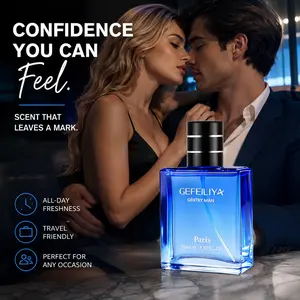 Men's Pheromone Perfume Fresh Citrus, Long Lasting Invigorating Scent That Gets You Noticed, Designed to Captivate Her, Boost Your Energy & Charm for Daily Wear & Office, Smellmaxxing Signature Scent, Christmas & Birthday Gift 55ml/1.87floz, Cologne