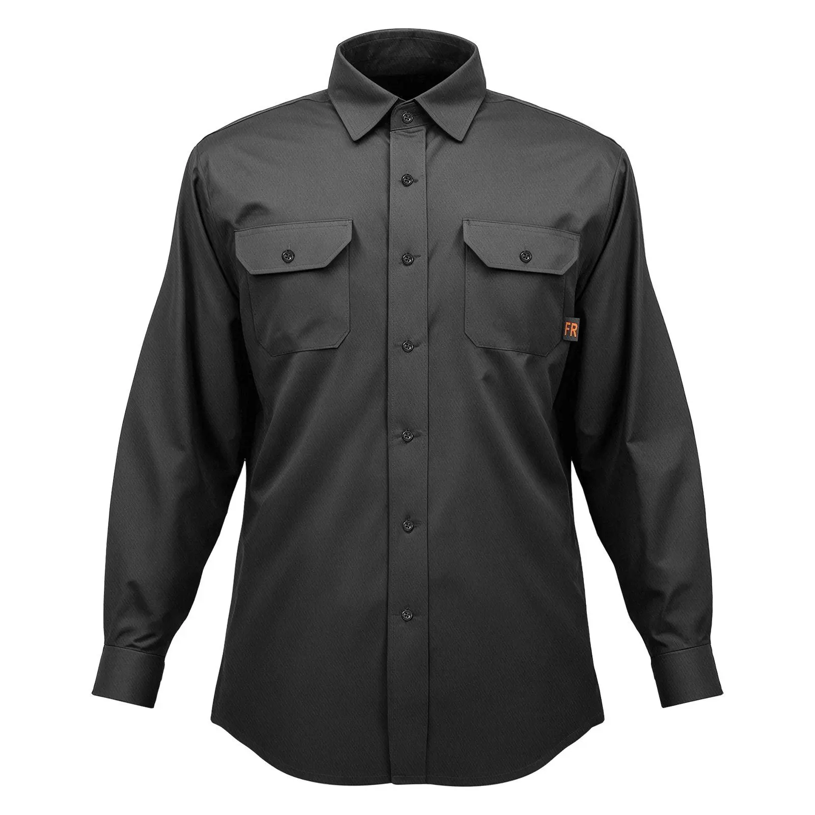 VEVOR Flame-Resistant Welding Jacket XXL-Sized 7oz FR Cotton Welding Safety Jacket