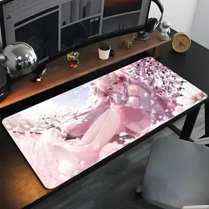 Hatsune Miku Mouse Pad High Quality Natural Rubber Anime Mousepad The Most Professional Washable Laptop Mouse Pad