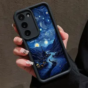 Phone Case: Van Gogh Starry Sky Matte Is Suitable for Samsung Galaxy S26 S25 S24 S23 S22 S21 Fe Plus Ultra A13 A14 A15 A16 A17 A33 A34 A35 A36 A52 A53 A54 Note20 Soft Shell