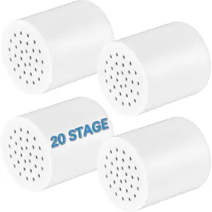 4 Pack Shower Filter Replacement  20 Stage,High Output SF100, SF220 Shower Filters For Hard Water,Universal ,Waters Purifier, Shower Water Softener,filtro para ducha de bano