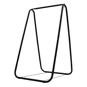 Explorinox A-shaped Strong Load Bearing Anti-deformed Hammock Chair Stand Swing Seat Metal Support Rack for Outdoor Use