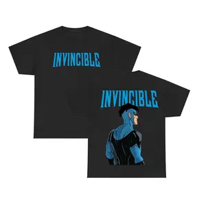 Mark Grayson Invincible War Comic Menswear Gift for Movie Fans Top Apparel Classic Oversized Seamless Simple Straight Man Designer Shirts