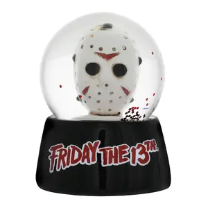 Friday the 13th Jason's Mask Mini Snow Globe | 3 Inches Tall
