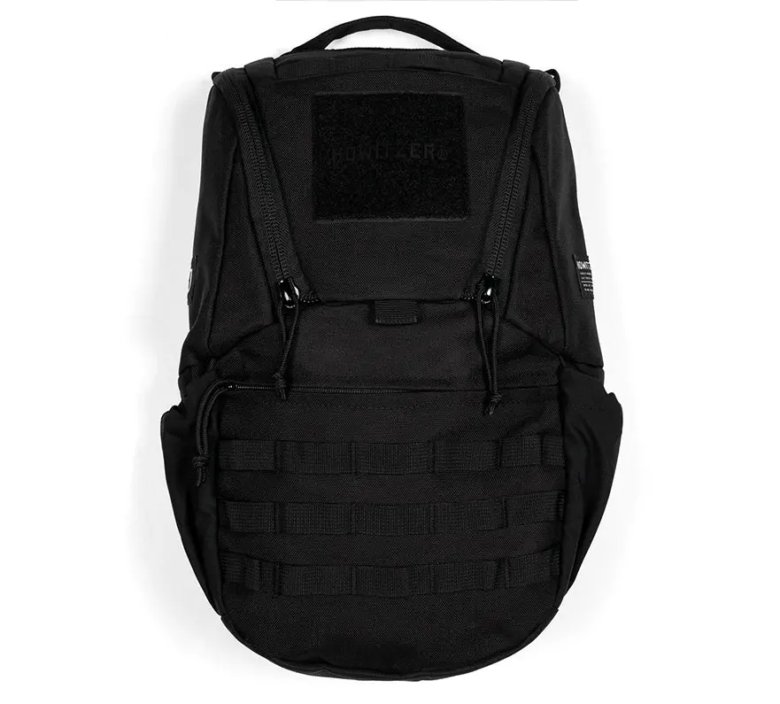 Howitzer Clothing Alpha Medium Backpack - Velcro-Equipped, Magnetic Closure, Molded Body Panel, Unisex Casual Commuter Everyday Carry Machine-Washable Functional Bag