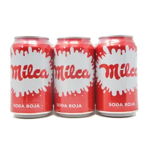Milca Roja Cola – 12 fl oz Nicaraguan Red Soda, Sweet & Refreshing Colita Drink