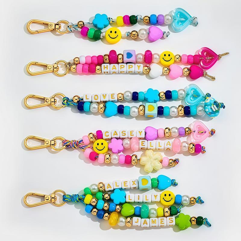 Your exclusive mood decoder, handmade letter keychain, customizable name / phrase gift, creative handmade present for best friends and couples.