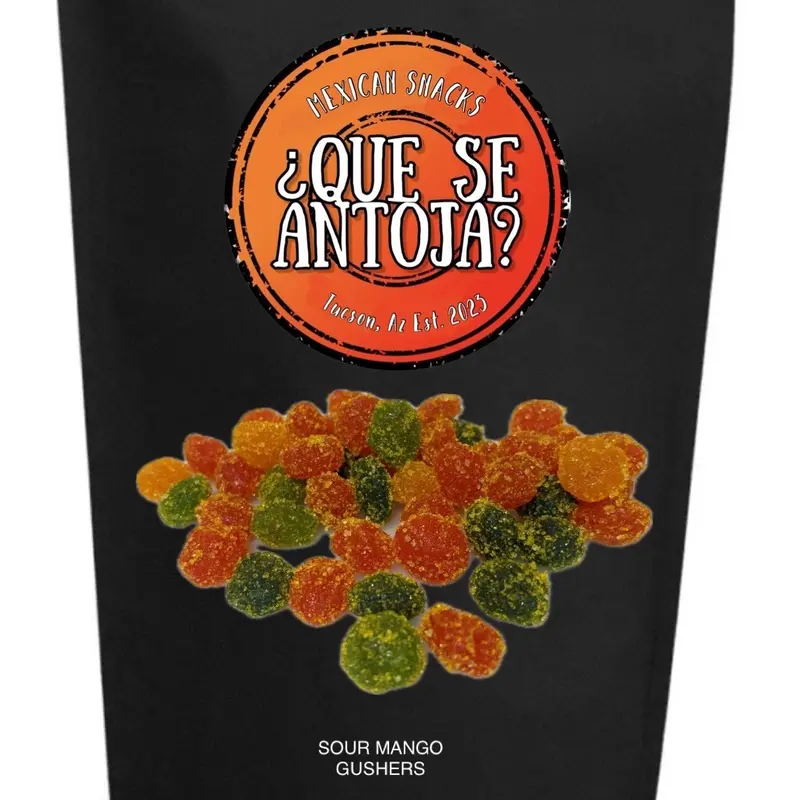 SOUR MANGO GUSHERS tiktok candy