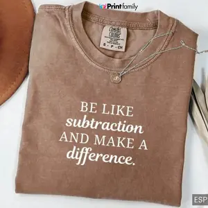 Comfort Colors Funny Math Teacher T-shirt High School Math Teacher Gift Tshirt Mathematics Teacher Appreciation Gift For Math Quotes Funny - Printfamily