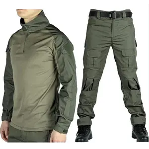 Men's G3 Tactical Set - Military Shirt & Pants for Hunting, Hiking, Airsoft | Camo Field Uniform, Outdoor Training Gear  Athletic Tracksuits