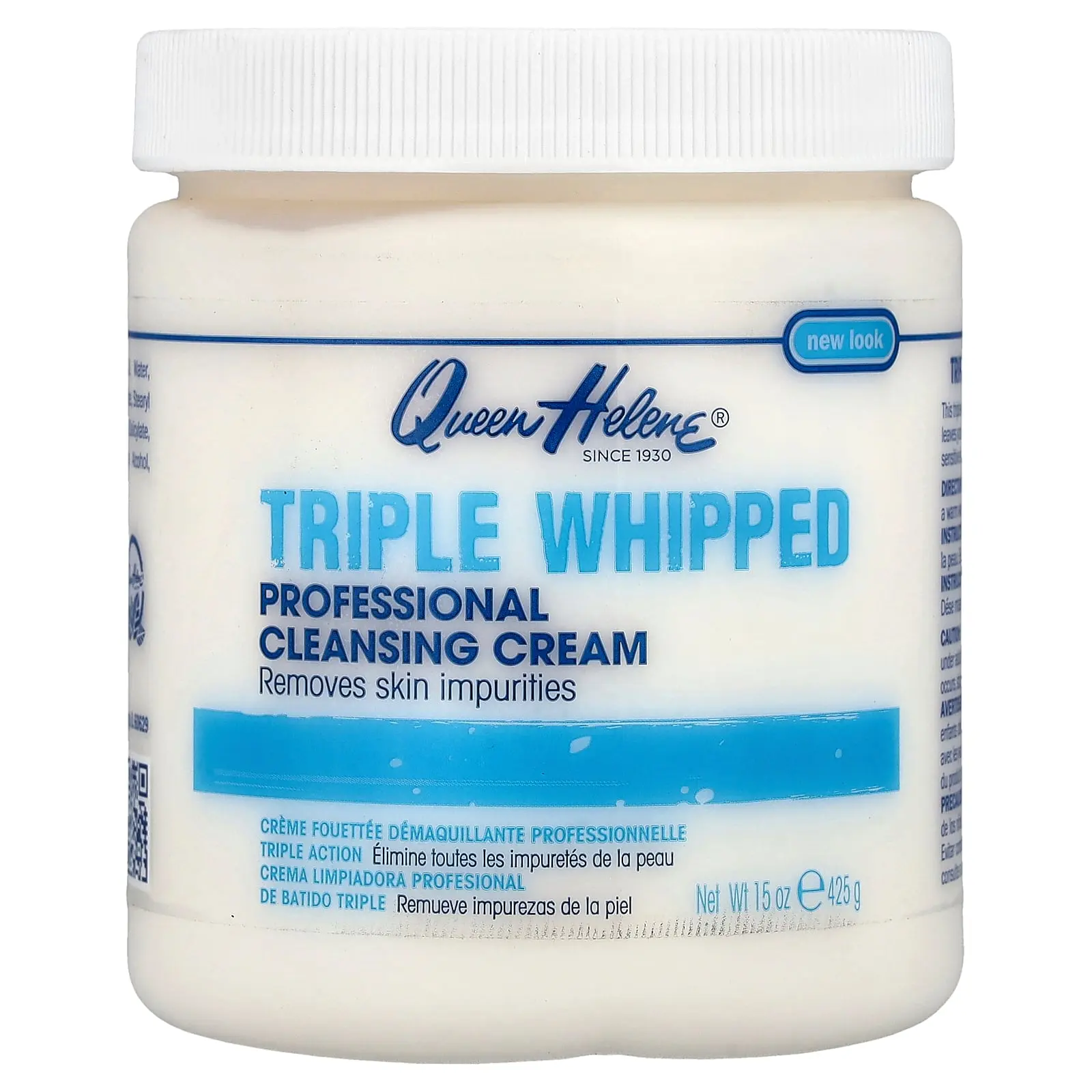 Queen Helene Triple Whipped, Professional Cleansing Cream, 15 oz (425 g)