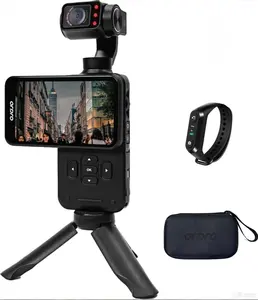 ORDRO M5 Handheld Camcorder Video Camera, 3-Axis Stabilisation, 3.5-inch Rotating Touch Screen, IR Night Vision WDR Face Tracking 120 ° Wide Angle for... recorder