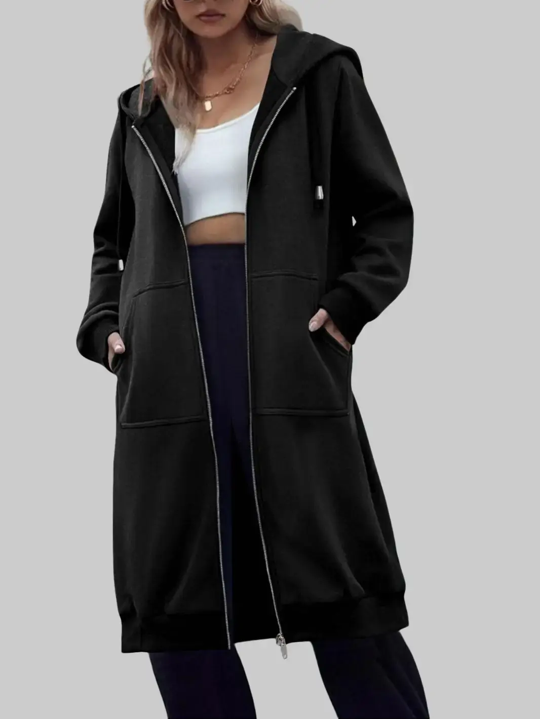 ZEAGOO Women Casual Zip up Fleece Hoodies Tunic Sweatshirt Long Hoodie Jacket Cotton Long Sleeve fitted striped knitwear summerwins ZEAGOO Women Casual Zip up Fleece Hoodies Tunic Sweatshirt Long Hoodie Jacket Cotton Long Sleeve fitted striped knitwear summerwins