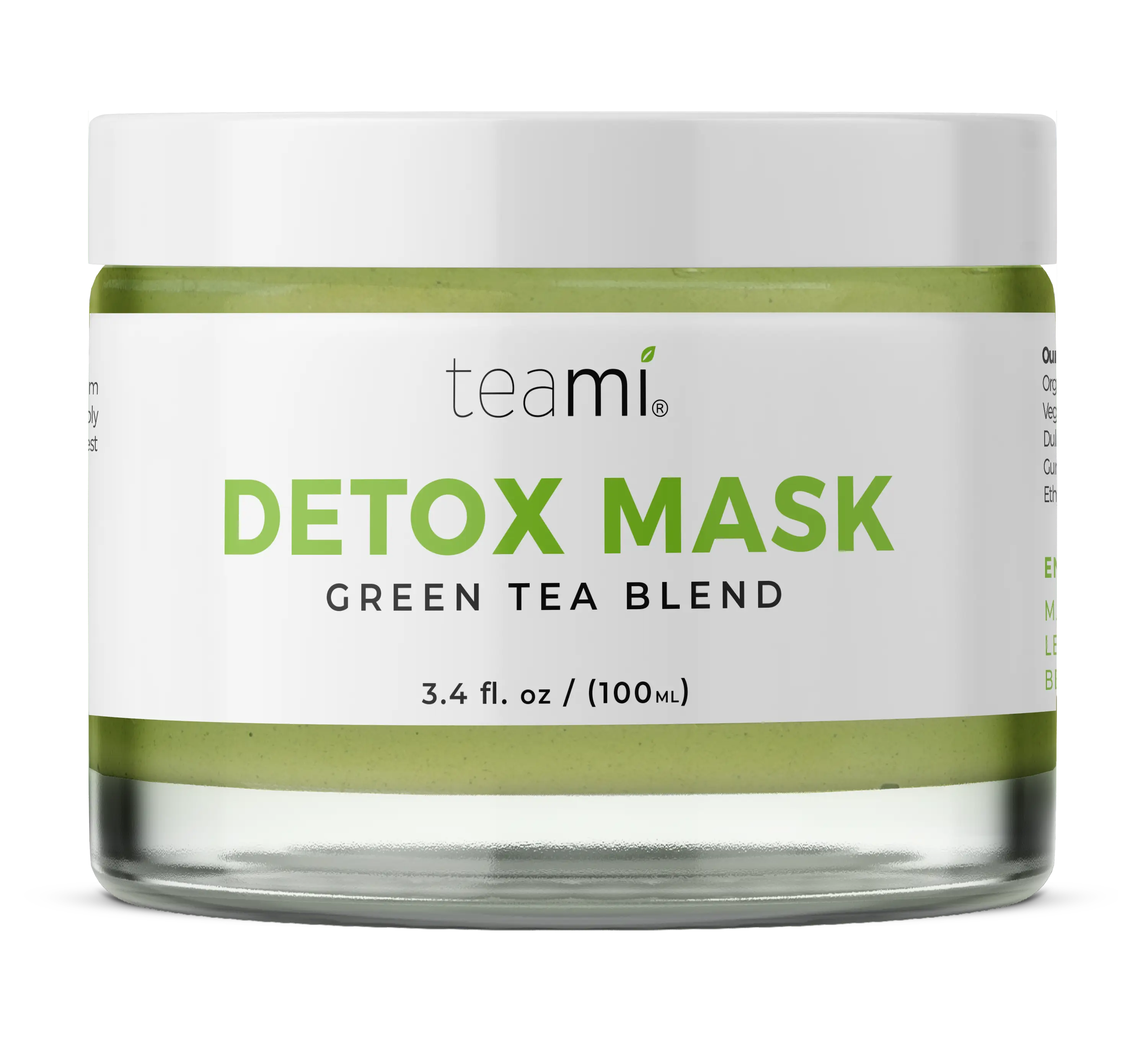 Teami Mini Green Tea Detox Mask 3.4oz