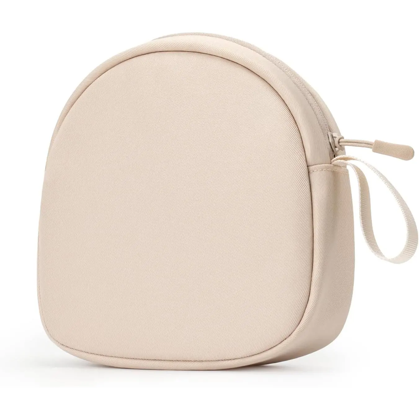 Headphone Case Soft for JBL Tune 510BT/520BT/500BT/720BT/Sony WH-CH520/510/720/710/BERIBES/SoundCore Q20/30/TOZO/KVIDIO/JLab/Bose, Ultra-Thin Headphones Case Bag Travel Carrying Universal (Beige)