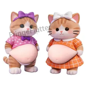 Viral Squeeze Stress Relief Gadget, Adhesive Door Stopper & Wall Protector, Removable Phone Back Decoration, Creative Desktop Ornament & Home Decor
