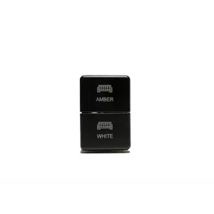 Small Style Dual Function Toyota OEM Style "AMBER & WHITE" Switch