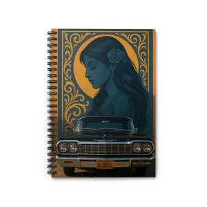 Oldies Lowrider Spiral Notebook – Mural Art Edition