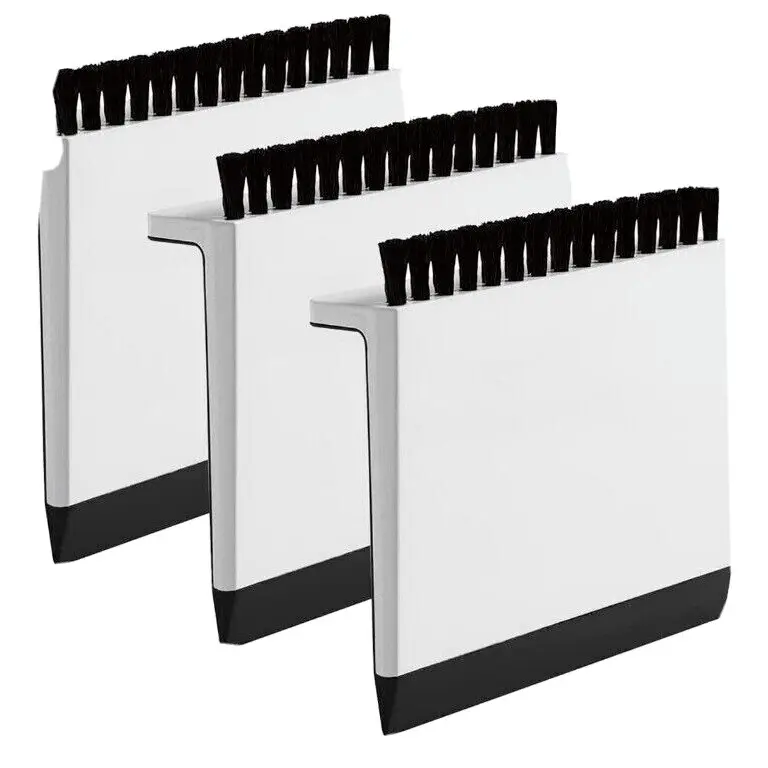 3-Pack Multipurpose Cleaning Squeegees for Kitchen Sink, Countertop - Reusable Silicone Squeegees, Durable Silicone Wiper Brush, Grey Home Care Supplies