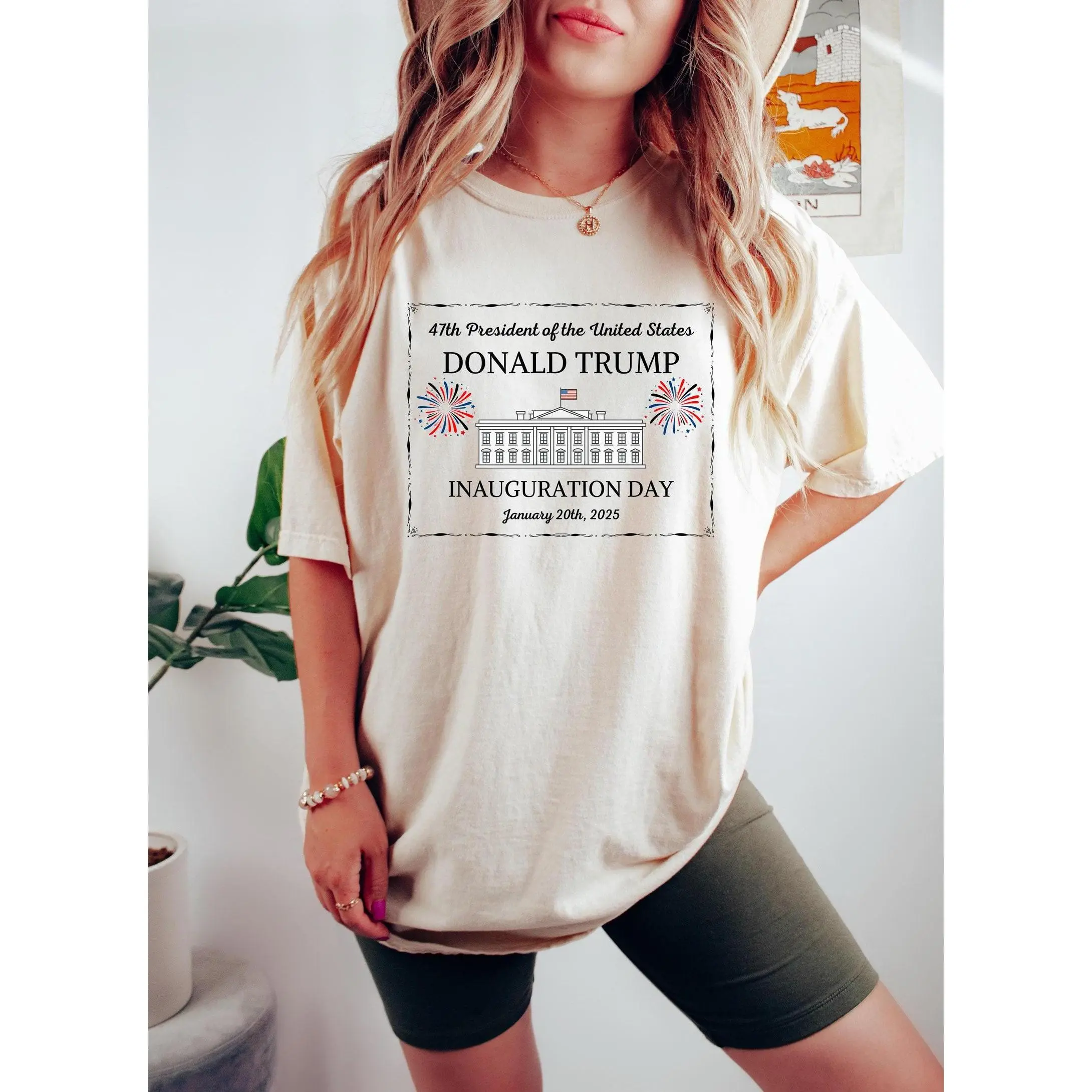 Donald Trump Inauguration Day T-shirt, President Trump Shirt, 47th President Of The United States Shirt, January 20th 2025 Trump Vance Shirt