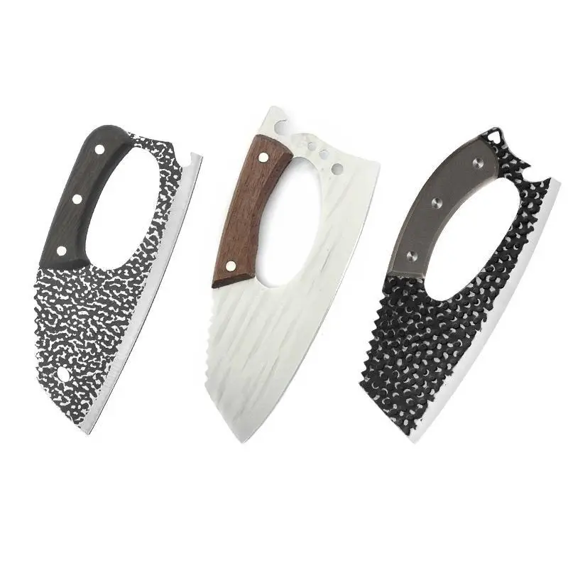 Stainless Steel Vegetable Chopping Knife, 1 Count Household Kitchen Knife with Handle, Fruit & Vegetable Utensils for Home Kitchen