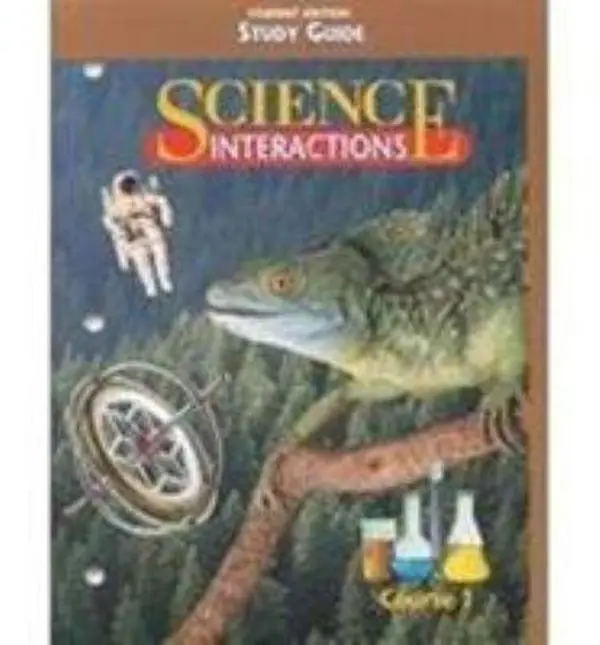USED-Science Interactions: Course 1-Study Gde by Glencoe (Paperback)