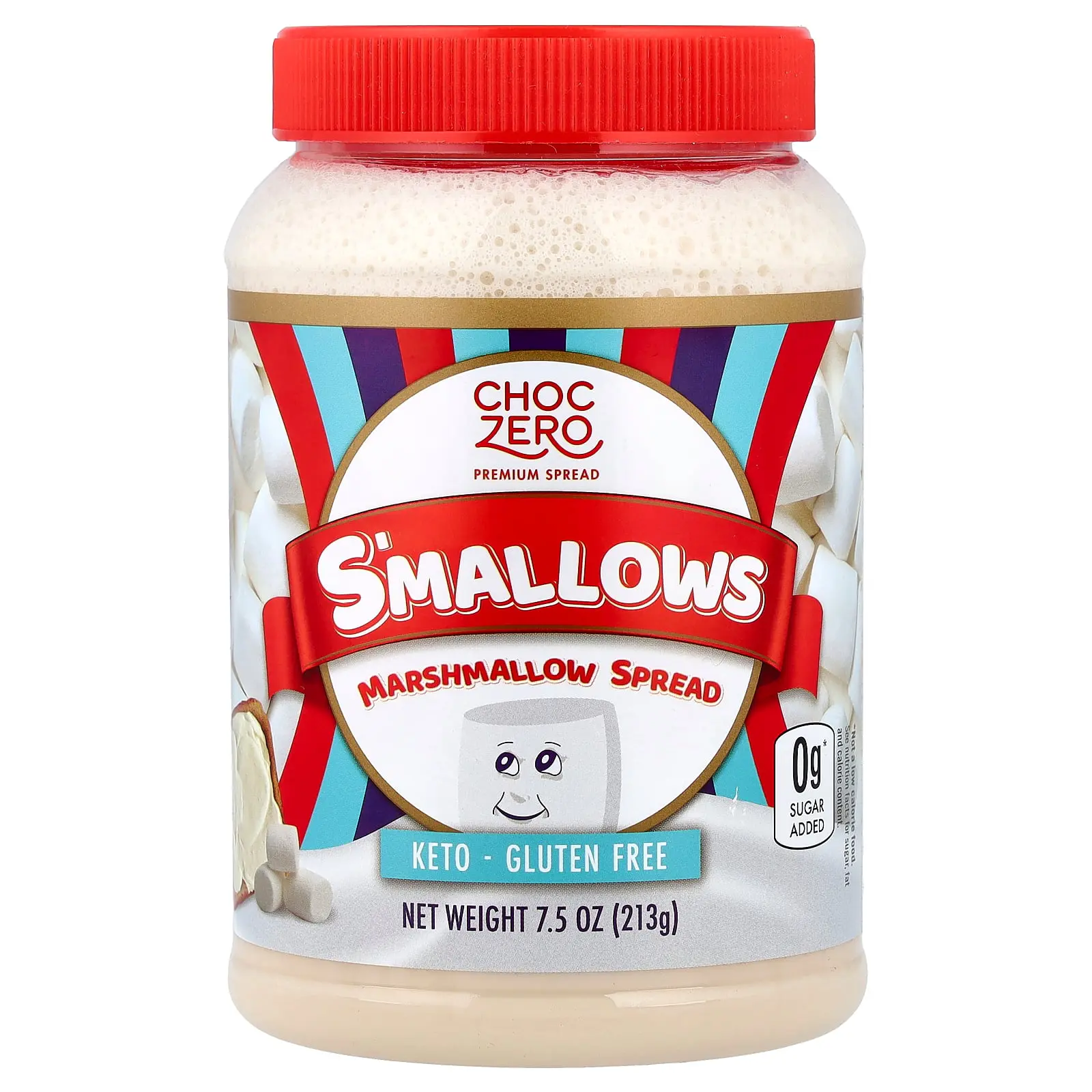 ChocZero S'Mallows, Marshmallow Spread, 7.5 oz (213 g)