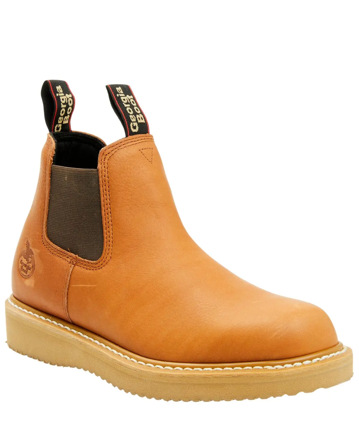 Georgia Boot Men's Original Wedge Chelsea Work Soft Toe - Gb00707