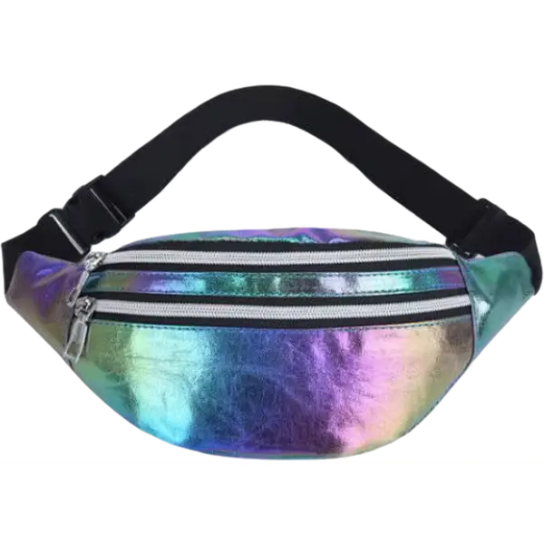 Rainbow Radiant Rave Chest & Waist Bag