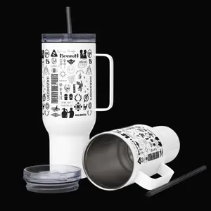 21Pilots Symbols Travel Mug 40oz | Band Logo Tumbler