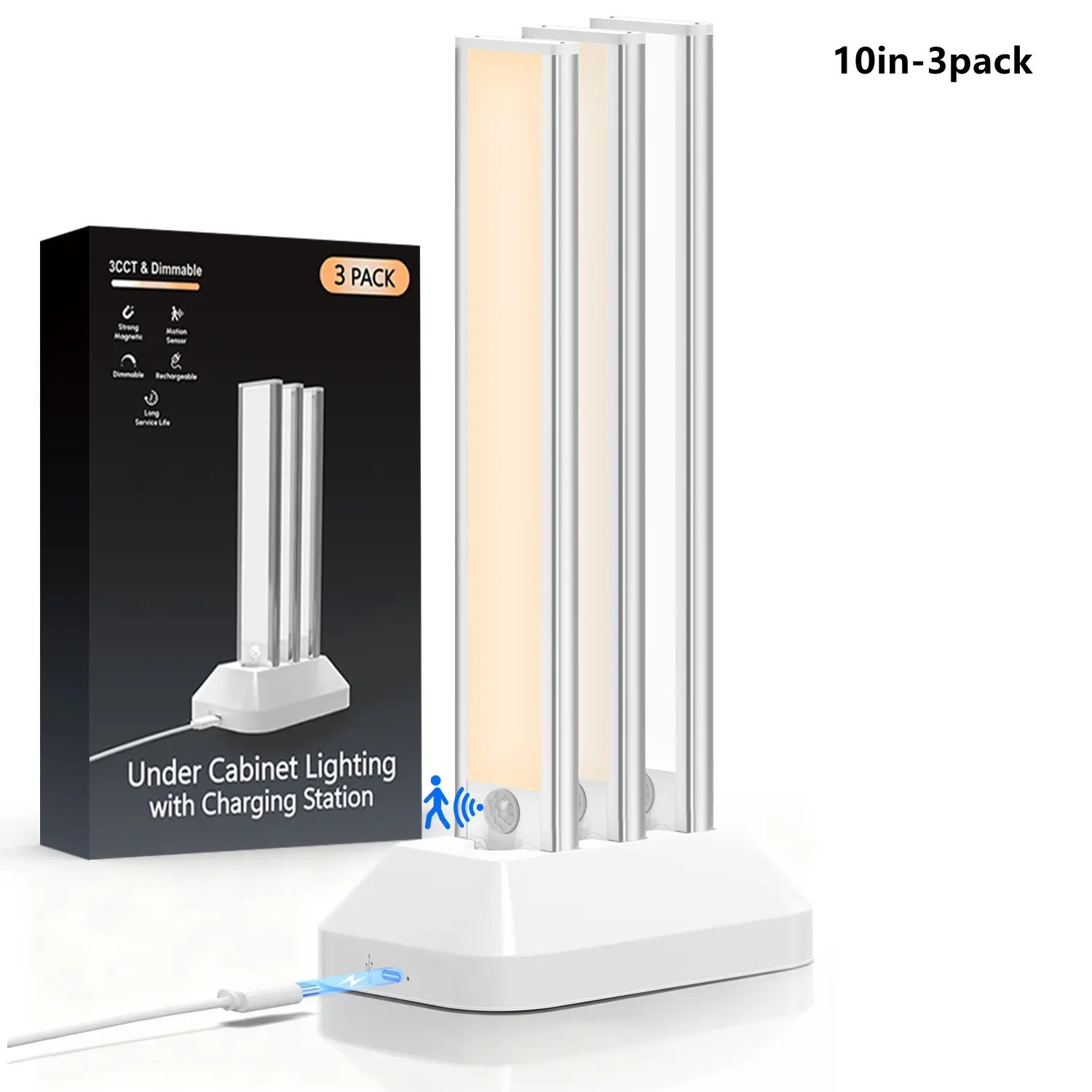 10in-3pack & 1 charge station