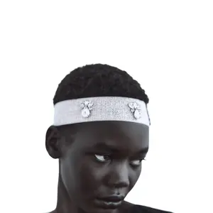 JEWEL HAIR TIE SILVER